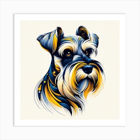 Miniature Schnauzer 03 Art Print