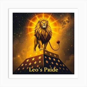 Leo'S Pride 2 Art Print