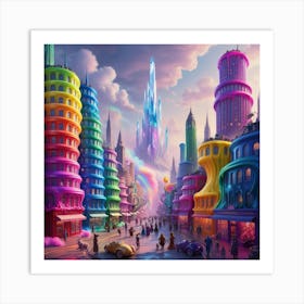 City Of Wonders Art Print