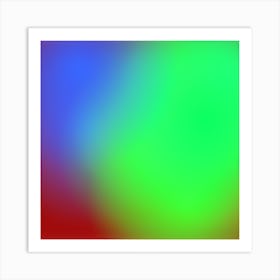 Abstract Colorful Background 14 Art Print