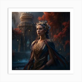 Lady of the Sanctuary Art Print