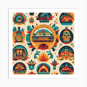 Mexican Art 1 Art Print