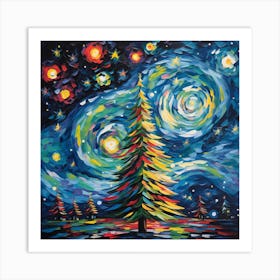 Starry Night 18 Art Print