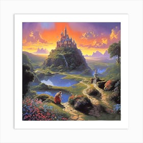 Beauty And The Beast 1 Art Print