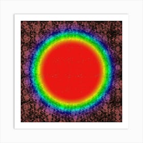 Rainbow Circle Art Print