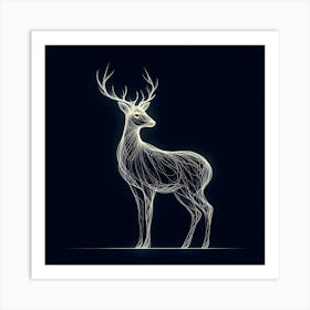 Deer Art Print