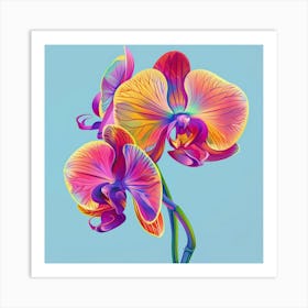 Orchids 18 Art Print