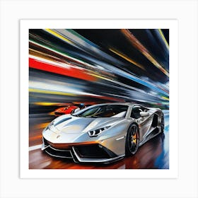 Lamborghini 96 Art Print