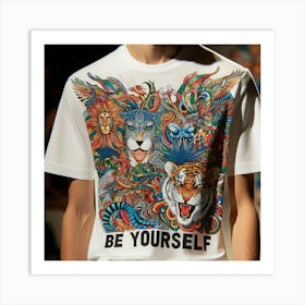 Be Yourself 2 Art Print