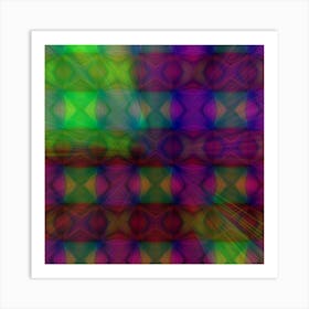 Abstract Fractal Pattern Art Print