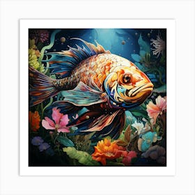 Fish In The Sea 2 Art Print