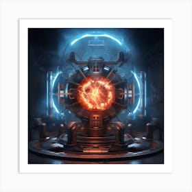 Proton fusion 2 Art Print