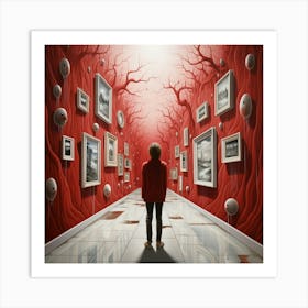 Red Room Art Print