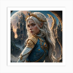 Fairytale Princess 1 Art Print