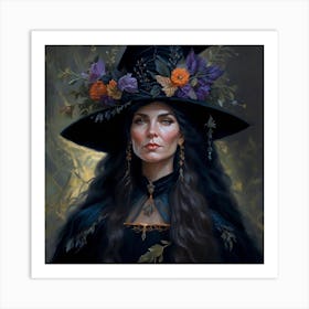 Witches Hat 9 Art Print