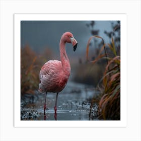 Flamingo 53 Art Print