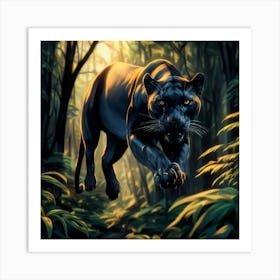 Black Panther 1 Art Print