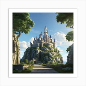 Cinderella Castle Art Print