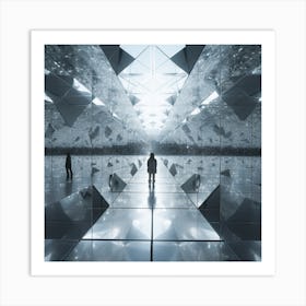 Mirrored Room Art Print