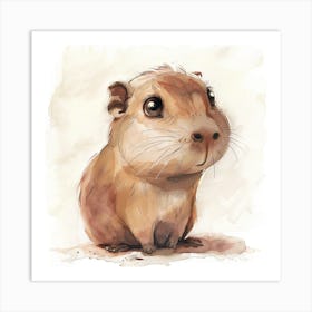 Guinea Pig Art Print