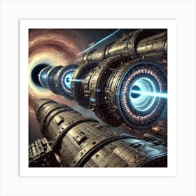 Event Horizon Cannons Focus Art Print