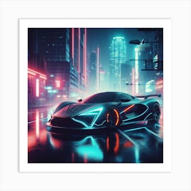 Sport Car Art Print