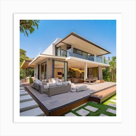 3D Home Art Design 6 Art Print