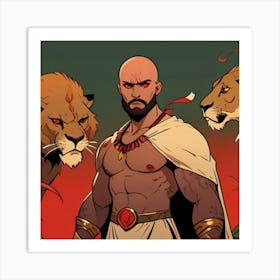 Egyptian King Art Print