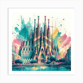 Sagrada Familia Barcelona 5 Art Print