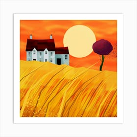 The Wheat Field Art Print