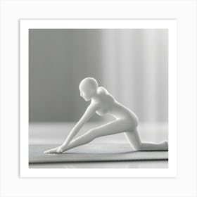 Yoga Pose 2 Art Print