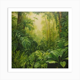 Tropical Jungle 52 Art Print