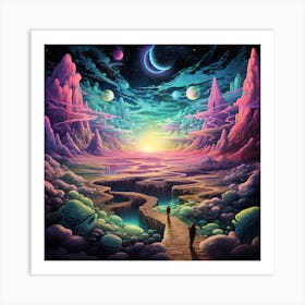 Dreamscape 8 Art Print