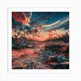 Abstract Painting Art Print