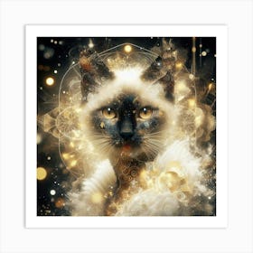 Siamese Cat 6 Art Print