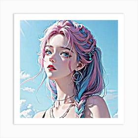 Great anime art Art Print