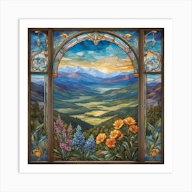 Tiffany Valley Art Print