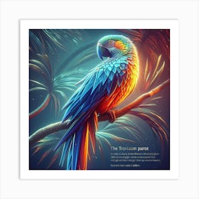 Parrot3 Art Print