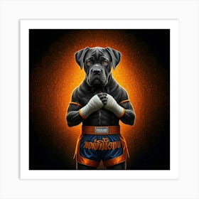 Thai Dog Art Print