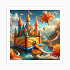 Fairytale Castle 2 Art Print