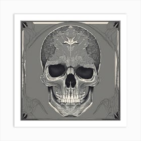 Skull Of A King Art Print