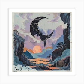 'The Moon And The Stars' 1 Art Print