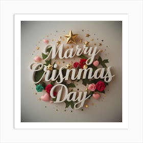 Merry Christmas Day Art Print