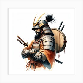 Samurai 6 Art Print