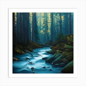 Forest 49 Art Print