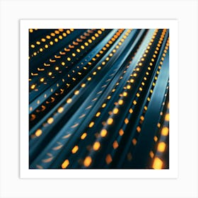 Abstract Light Rays 2 Art Print