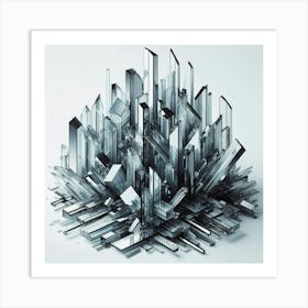 'Crystal City' Art Print