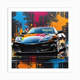 Porsche Cayenne 1 Art Print