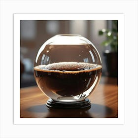 Coffee In A Glass Art Print