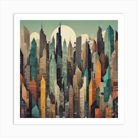 Cityscape 2 Art Print